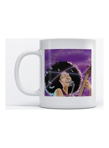 Mug Esperanza Spalding for Coffee and Tea White