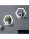 C&amp;C Home 2 Piece Wall Shelf Punch Free Bedside Display Stand Flower Pot Holder 3 Sizes to Display D&eacute;cor, Photos, More-Hardware Included (White) (Federal)