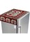 Kuber Industries Red Cotton Fridge Top Cover Peacock Design Fc09
