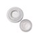 50pcs Silver Disposable Dinnerware Set &ndash; 7/9/10" Plates &amp; 4/7" Bowls, Ideal for Guests &amp; Outings