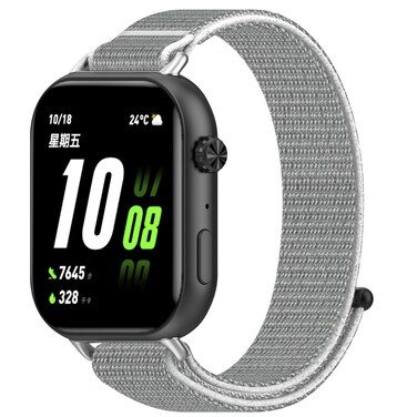 Replacement Strap For Honor ROSSINI 2i Nylon Loop Hook and Loop Fastener Watch Band(Seashell)