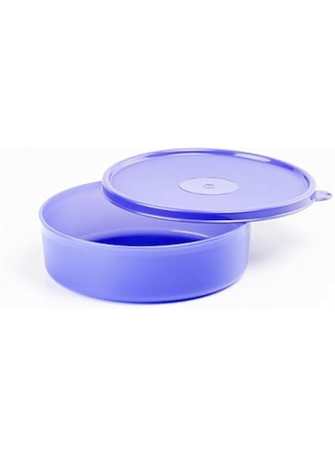 Signoraware Small New Classic Round Container, Set of 1, Deep violet