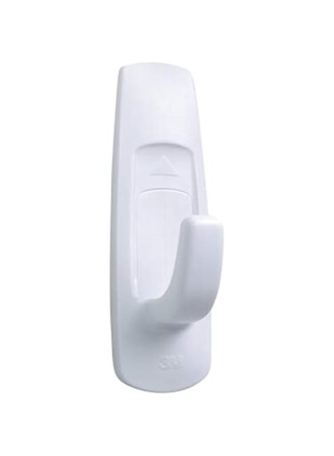 Command Plastic Large Hook, White