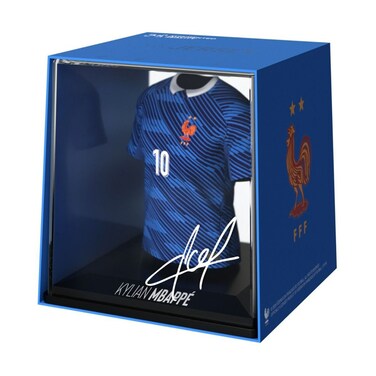 FanCollex - Kylian Mbapp&eacute;&nbsp; ( France )&nbsp; -&nbsp; Home Jersey 2026 Collectible Miniature