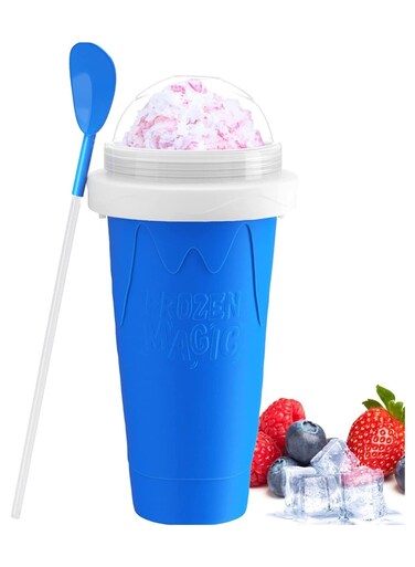 Maker Cup - Ice Frozen Squeeze Cup for Milkshakes, Smoothies, and Frozen Treats