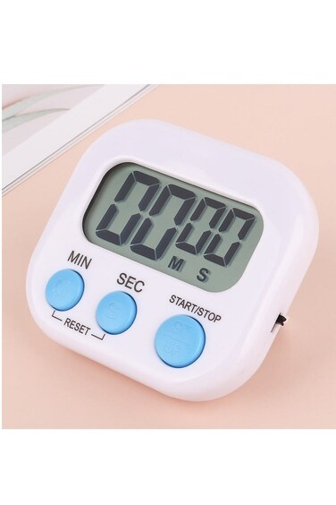 Crystal Digital Kitchen Countdown Magnetic Clock Machine - Time Management Tool - Learning Time Arrangement Assistant