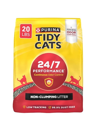 Purina Tidy Cats Non Clumping Cat Litter 24/7 Performance 20Lb