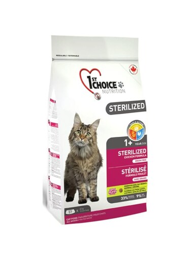 1st Choice Sterilized Grain free Chicken formula (Adult) 2.4 Kg