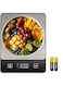 Digital Kitchen Scale &ndash; Ultra-Precision Food Scale for Cooking &amp; Baking, Measures in Grams &amp; Ounces, Waterproof Stainless Steel, Easy-to-Read Display, Tare Functions &ndash; Black &amp; Silver