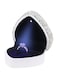 KASTWAVE Heart Shaped Ring Gift Box with LED Light, Heart Velvet Wedding Ring Case Jewelry Gift Box for Proposal, Engagement, Wedding - Easy to fit into Your Pocket or Handbag