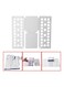 Clothes Laundry Folder Board White