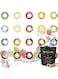 Alpha Fit Scent Water Bottle Pods 16 PIC Variety Pack, Air Up Water Bottle Flavor Pods, Air Up Pods, Watermelon, Coke, Peach (1 set of 16 pods (flavors up to 70 oz/2 L of water)