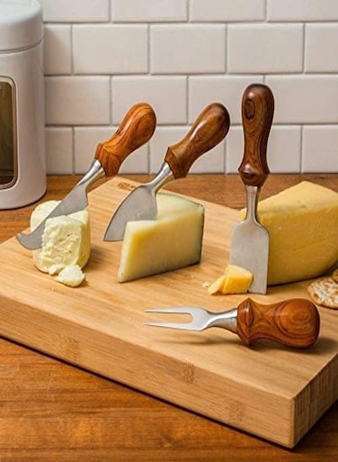 Flat Cheese Cutter Slicer Fork Knives
