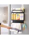 Refrigerator Organizer Black 35cm