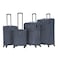 VIPTOUR Set of 4 Light Weight Polyester Jacqard Trolley Luggage With Number Lock 20/24/28/32 Inches