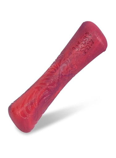 West Paw Seaflex Drifty Dog Toy For Moderate Chewers, Large Hibiscus