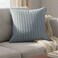 Home Heritage Stripe Cushion 50x50cm - Indigo