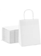 Packing PBAG(W)-10 Kraft Paper Party Bag with Twisted Handle 10-Pieces, 24 cm x 28 cm x 12 cm Size, White