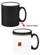 Color Changing Heat Sensitive Ceramic Mug, Image Revealed When HOT Liquid is Added! Live