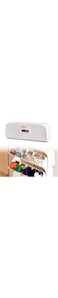 IBAMA Underwear Storage Drawers Organizers Wall Mounted Slid Bra Socks Storage Box Self adhesive Jeans Clothes Wardrobe Accessories Clamshell, FSOCK01-WT