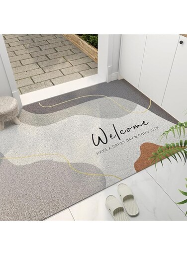 Joyzzz Door Mat, 60&times;90cm Non-slip Natural Rubber Front Door Mat, Mud Scraper Welcome Mat, All Season Heavy Duty Durable Door Mat for Home Entrance, Garage and Garden Entrance Mat