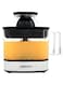 DOMEA Electric Citrus Juicer, Orange Juice Maker, Lemon Squeezer, 0.7 L Capacity, 25W Energy Efficient Powerful Motor, Includes 2 Cones, Quick &amp; Easy Juicing