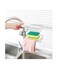 Storage Rack Sponge Holder, Small Sink Caddy Organizer for Kitchen Bathroom Accessories, Stainless Steel Hanging Storage Rack, Soap Dish Brush Dishcloth Drainer Rack