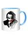 Styles Joker Face Printed Mug White/Black/Blue