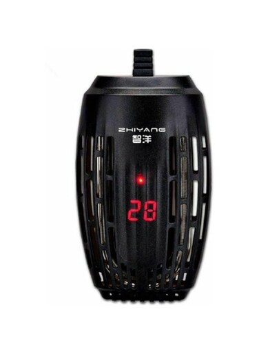 B&amp;K Digital Aquarium Heater Mini Automatic Temperature Controller Thermostat Submersible Water Heating Rod for Fish Tank (75W)