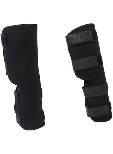 WANGCL Pet Kneepad,1 Pair Dog Front Leg Braces Carpal Support for Dogs with Arthritis and Injuries(M)