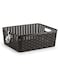 Plasticforte Rattan Basket, 10 Litre Capacity