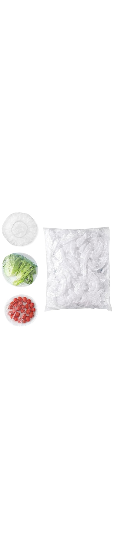 Homelove Fresh Keeping Bags,100pcs Food Covers,Reusable Elastic Food Storage Covers, Plastic Sealing Elastic Stretch Adjustable Bowl Lids, Universal Kitchen Wrap Seal Bags for Cover Food