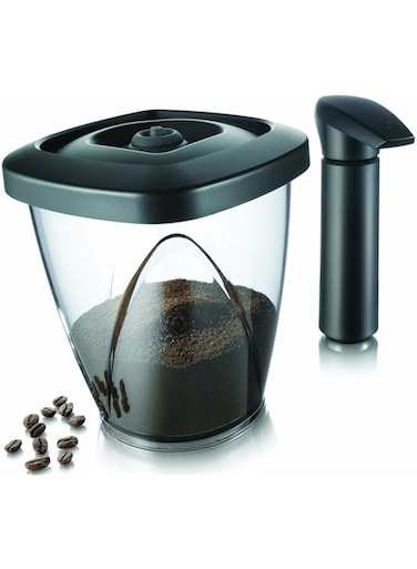 Tomorrow's Kitchen (Formerly Vacuvin) Vacuum Coffee Saver 500 gr. / 1,3 L/44 fl. oz (incl. Pump)