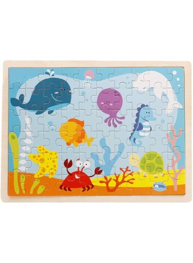 Wooden Cartoon Jigsaw Puzzle, 60 Pieces