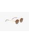 Lifestyle Riviera Round Frame Sunglasses with Stainless Steel Frame &amp; UV400 Protection