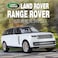 Land Rover Official Licensed 1:18 Range Rover Diecast SV 2022 Model Car &ndash; Alloy Metal SUV Collectible Toy with Opening Doors, Sound &amp; Light for Kids &amp; Adults &ndash; (White)