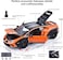Lamborghini Official Licensed Hurac&aacute;n Sterrato 1:24 Diecast Model Car - Openable Doors, LED Lights, Engine Sound, Suspension - Premium Off-Road Supercar Collectible for Adults &amp; Kids &ndash; (Orange)