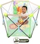 Yaya Duck Babylove Folding Baby Game Fence - Portable 1.3sqm Infant Playpen with Carry Bag, Lightweight Indoor/Outdoor Safety Activity Center