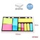 MOTARRO Sticky Notes MU003-3, Colorful Self-Adhesive Memo Pads for Office, School &amp; Home &ndash; Removable Note Pads for Quick Reminders, To-Do Lists &amp; Organization
