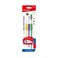 MOTARRO Kids Paint Brush Set (MP154-2) - 3pc Soft Non-Slip Grip (Round #2, #10, Flat #12) - Assorted Colors - For Watercolor, Acrylic, Gouache &amp; Oil