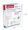 MOTARRO A4 Disassemblable Folder with 40 Pockets MQ088-40   Document Organizer Folder for School &amp; Office Use