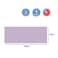 MOTARRO Crepe Paper Roll 200cm x 50cm &ndash; ME032-38   High-Quality Craft &amp; Wrapping Paper for Art, Party, and Floral Decorations