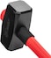 MTX Sledge Hammer with Fiberglass Rubber-Coated Handle (3000g)