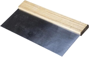 AL ARQAM Wall Scraper with Wooden Handle 10 inch, (PACK OF 12)