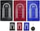 AL ARQAM 3PCS Portable Muslim Prayer Mat &ndash; Foldable Pocket Travel Prayer Rug for Islamic Worship, Lightweight &amp; Compact
