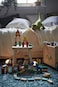 YALLABUYIT 40-piece wooden building block set, multicolour