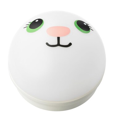 YALLABUYIT LED night light, white/rabbit battery-operated