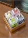 4 Pieces Multipurpose Light Luxury Fruits and Snack Storage Bowls With Tray