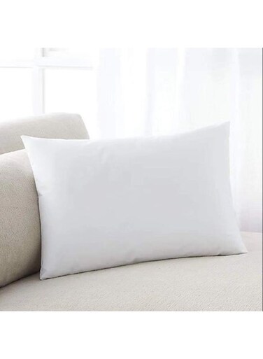 Linen Klub Deyarco Princess Press Pillow Microfibre Standard Polyester White 48 x 70cm