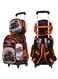 StarKids Kids Roller Schoolbag 3 Piece Set 18 inch - Orange